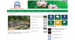 Desktop Screenshot of laivung2.edu.vn